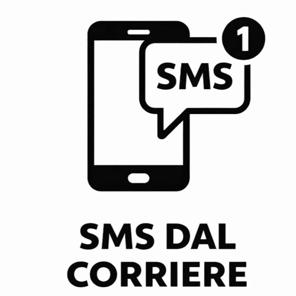 SMS dal corriere