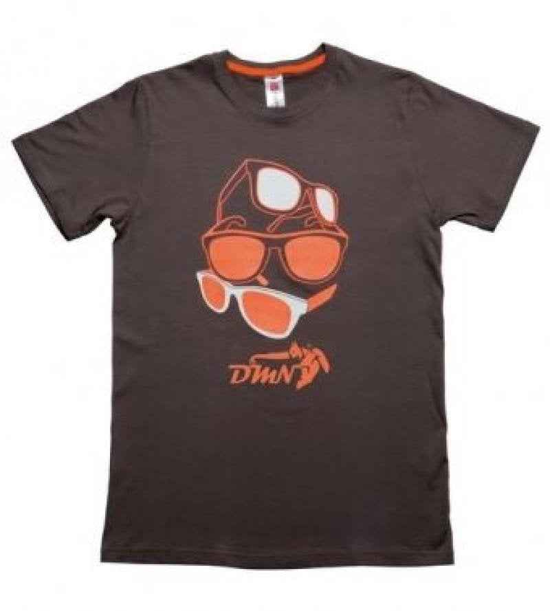 T-SHIRT DMN ARANCIO FLUO